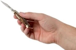 Old Timer Junior 108OTW Desert Ironwood Slipjoint Pocket Knife -Knives Store OT108OTW 05 schrade old timer