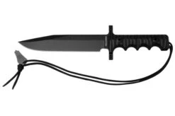 Pohl Force Quebec Two, 2444 Black, Fixed Knife