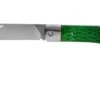 QSP Knife Worker QS128-B Green Bone Pocket Knife, Arthur Brehm Design