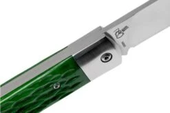 QSP Knife Worker QS128-B Green Bone Pocket Knife, Arthur Brehm Design -Knives Store QS128 B 06 qsp