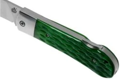 QSP Knife Worker QS128-B Green Bone Pocket Knife, Arthur Brehm Design -Knives Store QS128 B 07 qsp