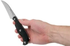 Real Steel Banshee 3211 Black G10, Poltergeist Design 13 Real Steel Banshee 3211 Black G10, Poltergeist Design -Knives Store RL3211 06 real steel