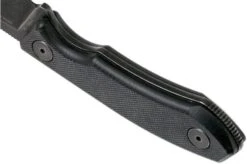 Real Steel Receptor 3551 Blackwashed Fixed Knife, Ostap Hel Design -Knives Store RL3551 04 real steel