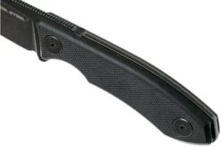 Real Steel Receptor 3551 Blackwashed Fixed Knife, Ostap Hel Design -Knives Store RL3551 05 real steel