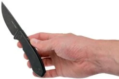 Real Steel Receptor 3551 Blackwashed Fixed Knife, Ostap Hel Design -Knives Store RL3551 06 real steel