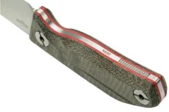 Real Steel CVX-80 OD Green Micarta 3562 Convex Bushcraft Knife, Poltergeist Design -Knives Store RL3562 04 realsteel