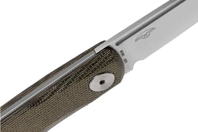 Real Steel Luna Premium II M390, Green Micarta 7006P Knivesandtools Exclusive Slipjoint Pocket Knife 6 Real Steel Luna Premium II M390, Green Micarta 7006P Knivesandtools Exclusive Slipjoint Pocket Knife - Image 6