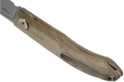 Real Steel Stella Green Canvas Micarta 7057 Knivesandtools Exclusive Pocket Knife, Poltergeist Design -Knives Store RL7057 05 real steel