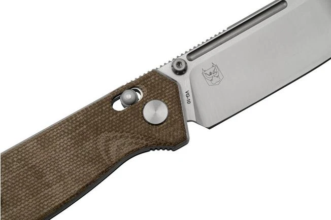 Real Steel Huginn 7651GM Natural Micarta, Pocket Knife 5 Real Steel Huginn 7651GM Natural Micarta, Pocket Knife - Image 5