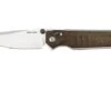 Real Steel Sacra, 7711N Natural Micarta, Stonewashed K110 Pocket Knife