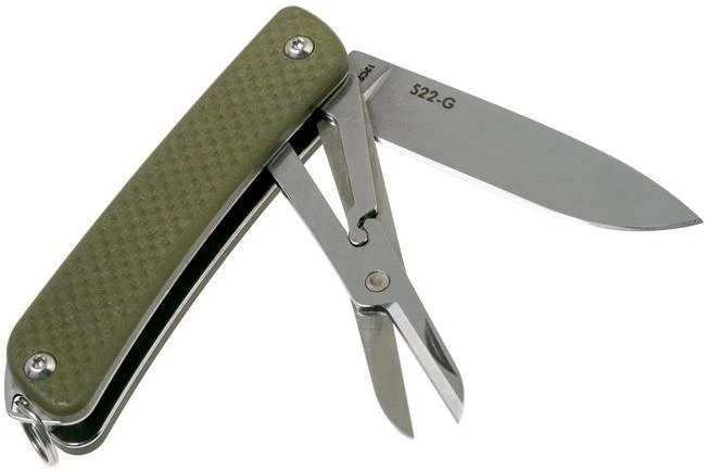 Ruike S22-G Green Keychain Pocket Knife 2 Ruike S22-G Green Keychain Pocket Knife - Image 2