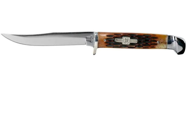 Rough Ryder Small Hunter Amber Bone RR1033 Hunting Knife 1 Rough Ryder Small Hunter Amber Bone RR1033 Hunting Knife