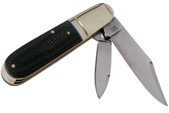 Rough Ryder Classic Carbon II Barlow RR2210 Pocket Knife 2 Rough Ryder Classic Carbon II Barlow RR2210 Pocket Knife - Image 2