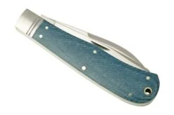 Rough Ryder Reserve Heavy Trapper Denim Micarta, RRR011 Slipjoint Pocket Knife -Knives Store RYR011 06 roughryder