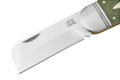 Rough Ryder Reserve Hippo Toe OD Green Micarta, RRR015 Slipjoint Pocket Knife -Knives Store RYR015 03 roughryder