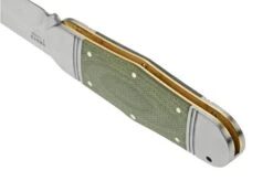 Rough Ryder Reserve Hippo Toe OD Green Micarta, RRR015 Slipjoint Pocket Knife -Knives Store RYR015 04 roughryder