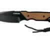 Schrade Frontier Fixed Knife 4" 1121086 Tan & Black FRN Pocket Knife