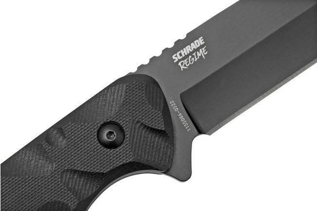 Schrade Regime 1182619, Black Fixed Knife 5 Schrade Regime 1182619, Black Fixed Knife - Image 5