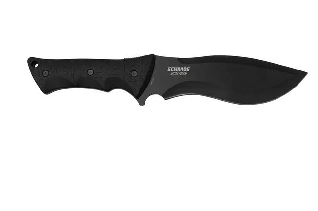 Schrade Little Ricky 65MN, 650911 Black Survival Knife 2 Schrade Little Ricky 65MN, 650911 Black Survival Knife - Image 2
