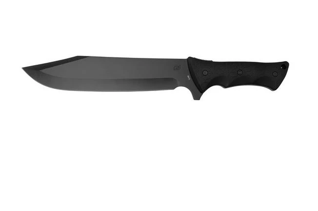 Schrade Leroy Fixed Blade 650942, Black Survival Knife 1 Schrade Leroy Fixed Blade 650942, Black Survival Knife