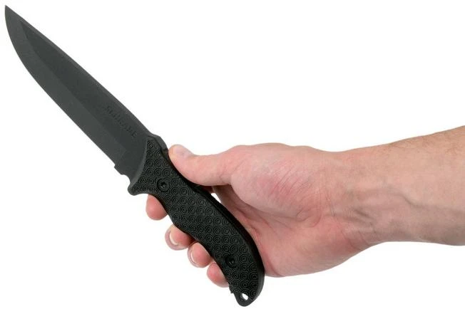 Schrade Frontier Fixed Blade SCHF38, 1095 Carbon Steel, Fixed Knife With Sharpening Stone & Firesteel 6 Schrade Frontier Fixed Blade SCHF38, 1095 Carbon Steel, Fixed Knife With Sharpening Stone & Firesteel - Image 6