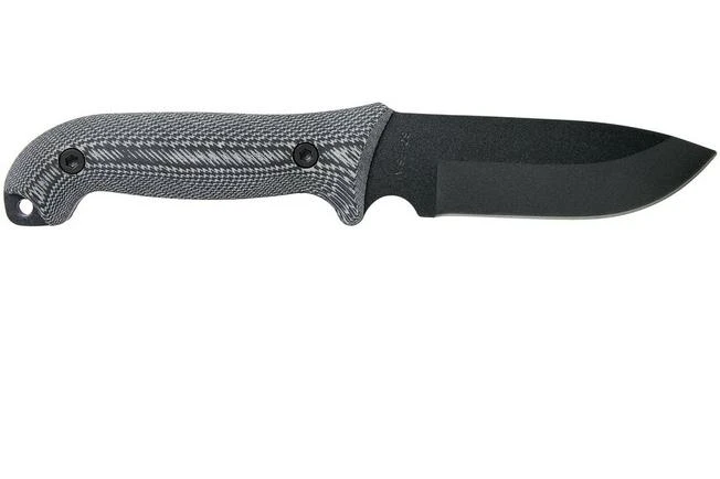 Schrade Frontier 5" Fixed Blade SCHF51M Micarta, 1095 Carbon Steel, Fixed Knife With Sharpening Stone & Firesteel 2 Schrade Frontier 5" Fixed Blade SCHF51M Micarta, 1095 Carbon Steel, Fixed Knife With Sharpening Stone & Firesteel - Image 2
