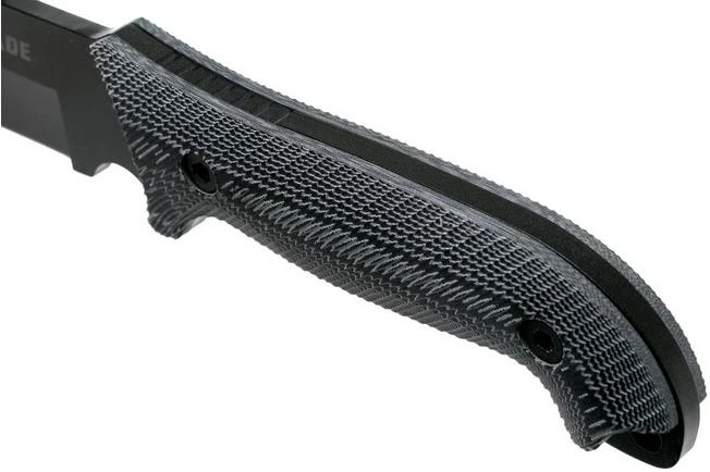 Schrade Frontier 5" Fixed Blade SCHF51M Micarta, 1095 Carbon Steel, Fixed Knife With Sharpening Stone & Firesteel 5 Schrade Frontier 5" Fixed Blade SCHF51M Micarta, 1095 Carbon Steel, Fixed Knife With Sharpening Stone & Firesteel - Image 5