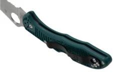 Spyderco Delica 4 K390 C11FSK390 Serrated Pocket Knife -Knives Store SPC11FSK390 04 spyderco