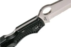 Spyderco Rescue 3 C14SBK3 Serrated Rescue Knife -Knives Store SPC14SBK3 06 spyderco spc14sbk3 06