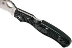 Spyderco Rescue 3 C14SBK3 Serrated Rescue Knife -Knives Store SPC14SBK3 07 spyderco spc14sbk3 07