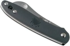 Spyderco Roadie Grey C189PGY Pocket Knife -Knives Store SPC189PGY 04 spyderco