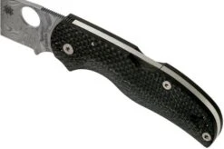 Spyderco Native 5 40th Anniversary Damascus C41CF40TH Limited Edition Pocket Knife -Knives Store SPC41CF40TH 07 spyderco