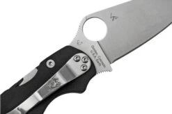 Spyderco Paramilitary 2 C81GP2 Pocket Knife -Knives Store SPC81GP2 05 spyderco 1