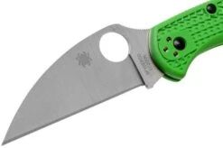 Spyderco Salt 2 Green Wharncliffe LC200N C88FPWCGR2 Pocket Knife -Knives Store SPC88FPWCGR2 03 spyderco