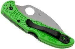 Spyderco Salt 2 Green Wharncliffe LC200N C88FPWCGR2 Pocket Knife -Knives Store SPC88FPWCGR2 04 spyderco