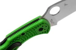 Spyderco Salt 2 Green Wharncliffe LC200N C88FPWCGR2 Pocket Knife -Knives Store SPC88FPWCGR2 06 spyderco