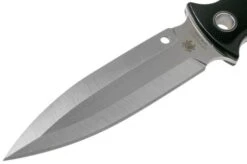 Spyderco Nightstick FB47GP Dagger Knife, Gayle Bradley Design -Knives Store SPFB47GP 03 spyderco