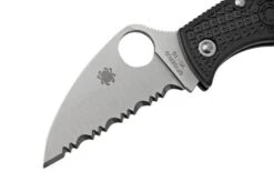 Spyderco Manbug Wharncliffe MBKWS Serrated Pocket Knife -Knives Store SPMBKWS 03 spyderco