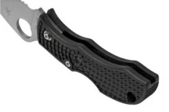 Spyderco Manbug Wharncliffe MBKWS Serrated Pocket Knife -Knives Store SPMBKWS 04 spyderco