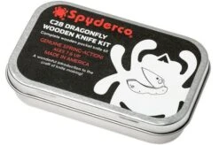 Spyderco Wooden Kit Dragonfly C28 WDKIT1 Wooden Pocket Knife -Knives Store SPWDKIT1 04 spyderco spwdkit1 04