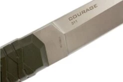 Steel Will Courage 311 Fixed Knife, Green 13 Steel Will Courage 311 Fixed Knife, Green -Knives Store SWK 311 04 steel will swk 311 04