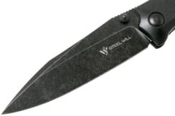 Steel Will Gienah F53-18 Black, Blackwashed Pocket Knife 10 Steel Will Gienah F53-18 Black, Blackwashed Pocket Knife -Knives Store SWK F53 18 03 steel will knives