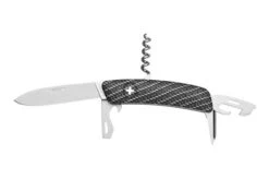 Swiza D03 Swiss Pocket Knife, Carbon Fibre Print