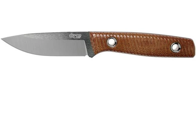 TRC Knives Classic Freedom, Brown Canvas Micarta Outdoor Knife 1 TRC Knives Classic Freedom, Brown Canvas Micarta Outdoor Knife