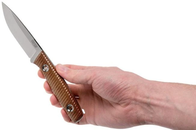 TRC Knives Classic Freedom, Brown Canvas Micarta Outdoor Knife 6 TRC Knives Classic Freedom, Brown Canvas Micarta Outdoor Knife - Image 6