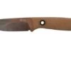 TRC Knives Classic Freedom, M390 Apocalypse Finish, Natural Canvas Micarta, Outdoor Knife