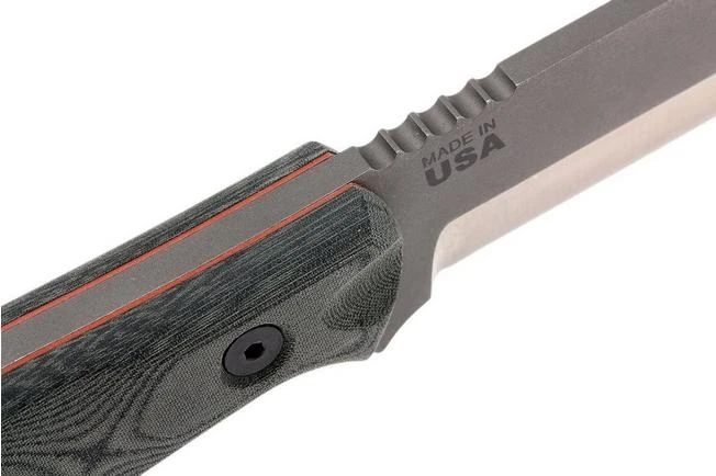 TOPS Knives B.O.B. Fieldcraft 154CM Grey/Black Micarta BROS-154-BLM 5 TOPS Knives B.O.B. Fieldcraft 154CM Grey/Black Micarta BROS-154-BLM - Image 5