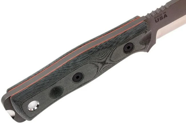 TOPS Knives B.O.B. Fieldcraft 154CM Grey/Black Micarta BROS-154-BLM 6 TOPS Knives B.O.B. Fieldcraft 154CM Grey/Black Micarta BROS-154-BLM - Image 6