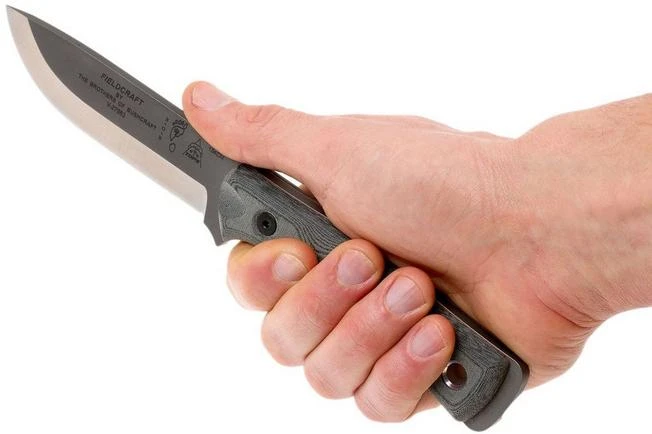 TOPS Knives B.O.B. Fieldcraft 154CM Grey/Black Micarta BROS-154-BLM 7 TOPS Knives B.O.B. Fieldcraft 154CM Grey/Black Micarta BROS-154-BLM - Image 7