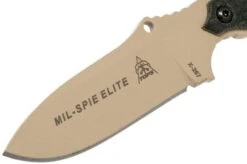TOPS Knives TOPS Mil-SPIE Elite Black Canvas Micarta MIL3-ELITE Survival Knife -Knives Store TK MIL3 ELITE 03 tops knives